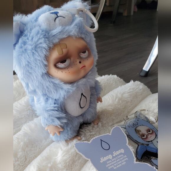 Sleepless Grumpipi Series Keychin Charms Bag Key Ring Keychin Charms Bag - Picture 9 of 14